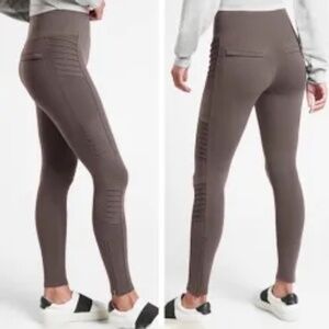 Athleta Medium Delancey Gleam Moto Tight
